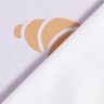 French Terry Sommarsweat stora croissanter – pastellfläder,  thumbnail number 4