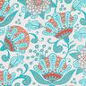Viskos Voile Ibiza blommor – ljusbeige,  thumbnail number 5