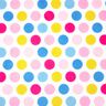 Plysch SHORTY - Hula Dots [1 m x 0,75 m | lugg: 1,5 mm]  | Kullaloo,  thumbnail number 2