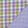 Muslin/Dubbel-krinkelväv Rutigt Dubbelsidigt | Poppy Fabrics – rosa/lavender,  thumbnail number 4