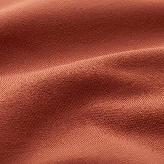Bomullsjersey medium enfärgad – rådjursbrun, 