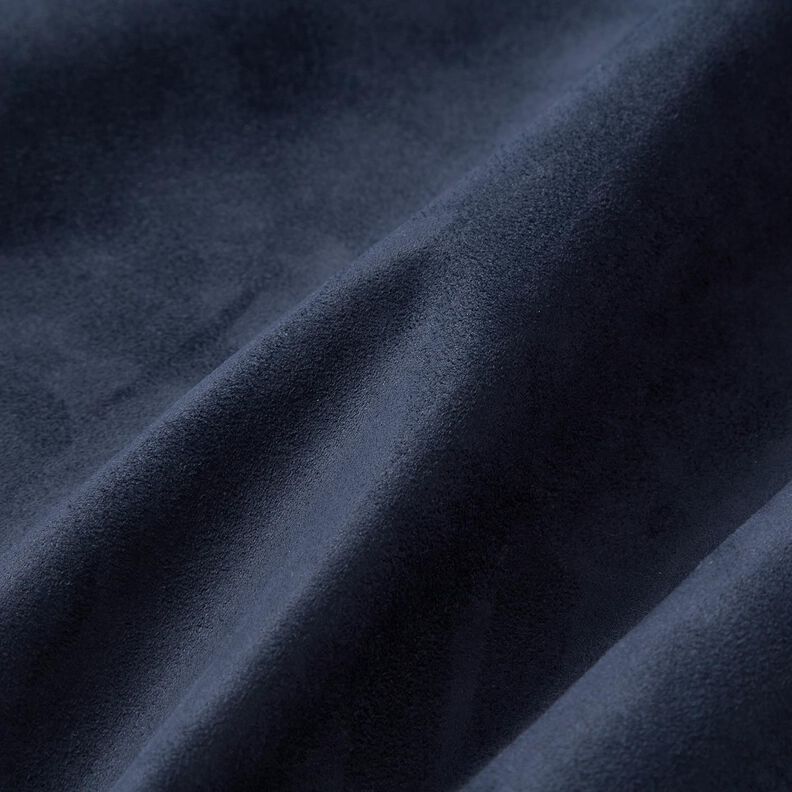 Stoppningstyg nubuck-imitation – nattblå,  image number 3