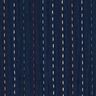 Muslin/Dubbel-krinkelväv färgglada kritstrecksränder – marinblått,  thumbnail number 1