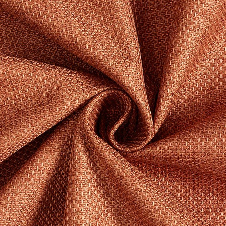 Stoppningstyg Bikakestruktur – terracotta,  image number 1