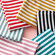 Bomullsjersey Breda ränder – senap/vit,  thumbnail number 5