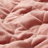 Quiltat tyg Manchester med undersida i päls med romber – gammalt rosa,  thumbnail number 3
