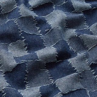 denim patchwork – jeansblå, 