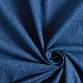 tunn stretchdenim återvunnen – jeansblå, 