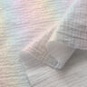 Muslin/Dubbel-krinkelväv Skimrande glitter Folietryck | by Poppy vit,  thumbnail number 4