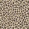 Dekorationstyg Gobeläng Leopard – ljusbeige/svart,  thumbnail number 1