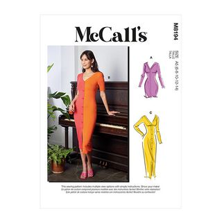 Aftonklänning, McCall´s 8194 | 42-50, 