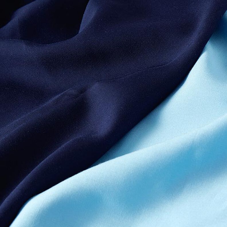 Viskostyg 
vävda Fabulous – marinblått,  image number 4