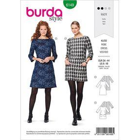 Klänning, Burda 6149 | 34-44, 