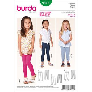 Leggings, Burda 9415, 
