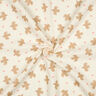 GOTS Muslin/Dubbel-krinkelväv Fåglar och hjärtan | Poppy Fabrics – yllevit,  thumbnail number 4