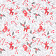 Dekorationstyg Canvas Jultomtens stövlar – vit/rött,  thumbnail number 1