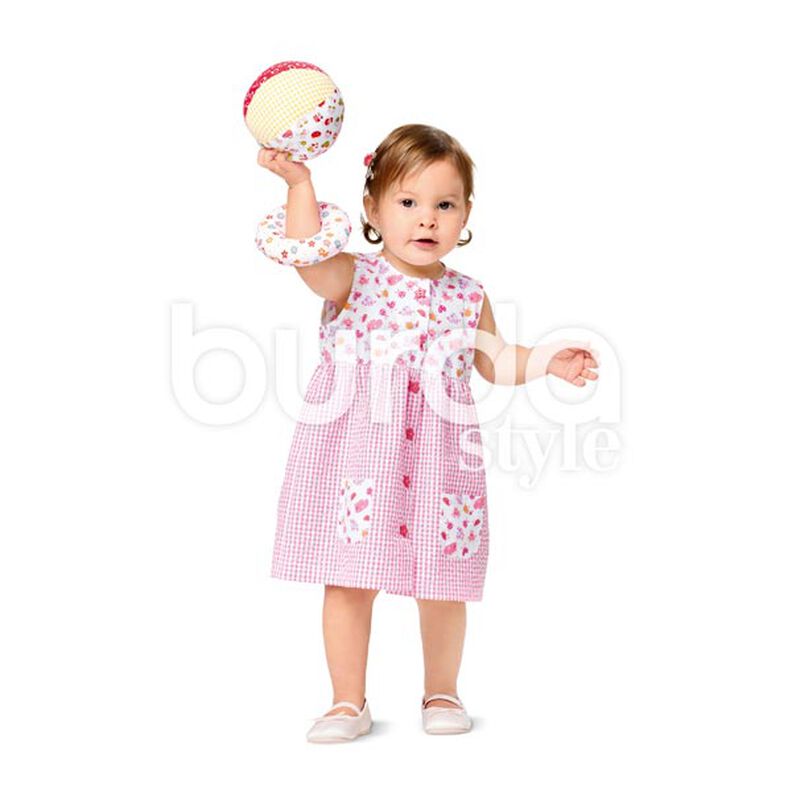 Babyklänning / trosor, Burda 9357,  image number 7