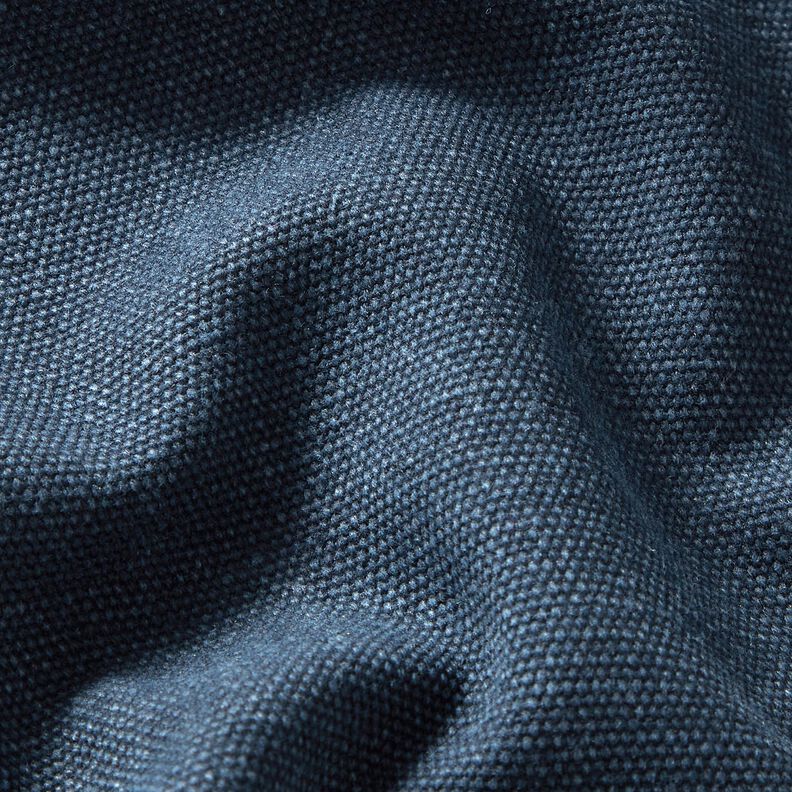 Dekorationstyg Canvas vaxad – marinblå, image number 2