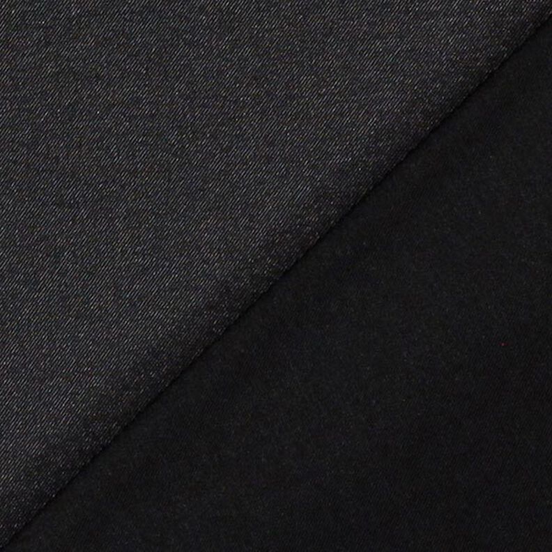 Stretch Satin – svart,  image number 3