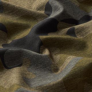 Romanitjersey kamouflage stort – mörkgrå/mörk-oliv, 