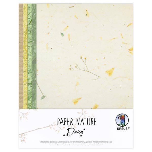 Naturpapper-set  "Paper Nature Daisy",  image number 2
