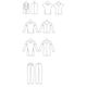 Topp|Klänning|Väst|Byxor, Butterick 6388|30 - 40,  thumbnail number 7