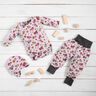 Bomullsjersey retro-rullskridskor – rose,  thumbnail number 6