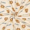 Bomullsjersey lejon | Poppy Fabrics &ndash; ljusbeige/r&aring;djursbrun,  thumbnail number 3