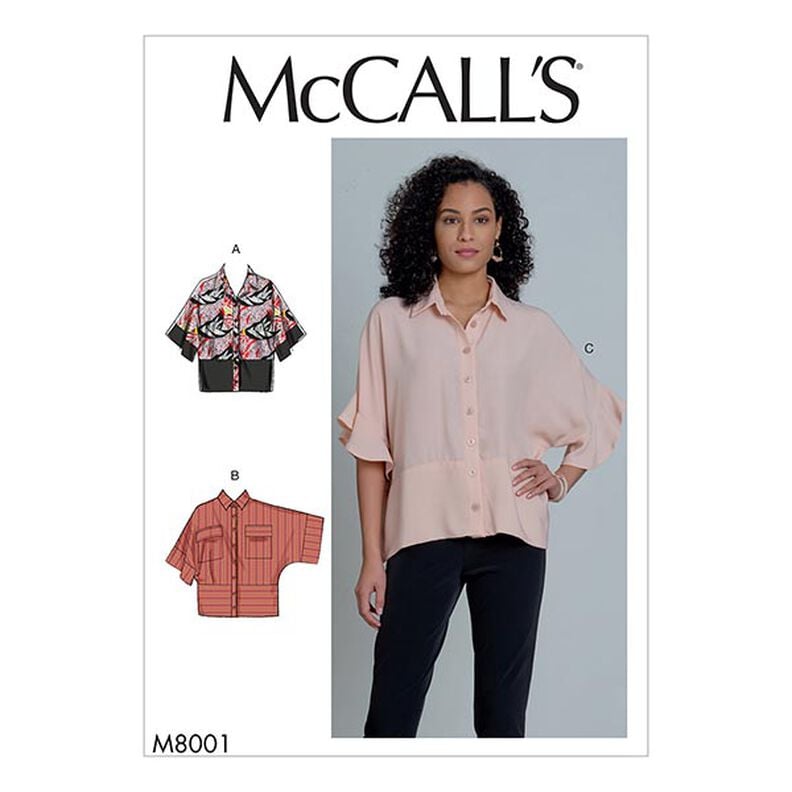 Blus, McCall´s 8001| 42-50,  image number 1