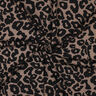 Viskos Stretch Leopardmönster | Poppy Fabrics – brun,  thumbnail number 3