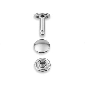 hålnitar 6-9mm spännområde [12 stycken | Ø 9 mm] | Prym – silver metallic, 