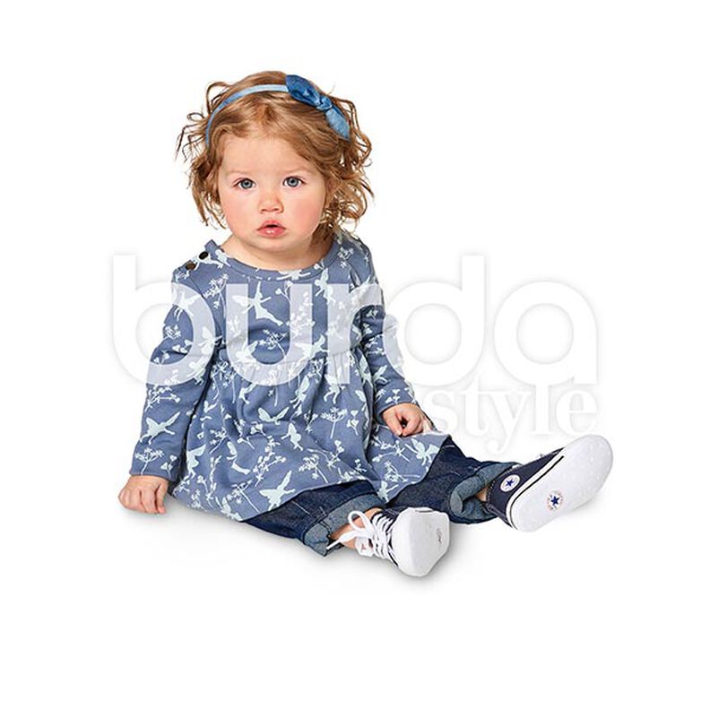Babyklänning | Body, Burda 9347 | 62 - 92,  image number 5