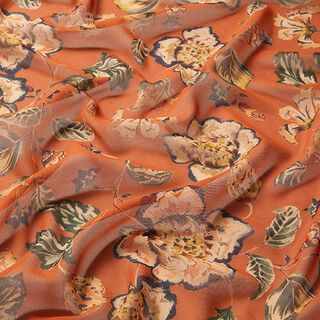 Chiffong Blad – terracotta, 