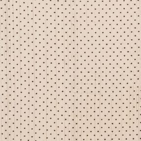 chiffong glitterränder och prickar – ljusbeige, 