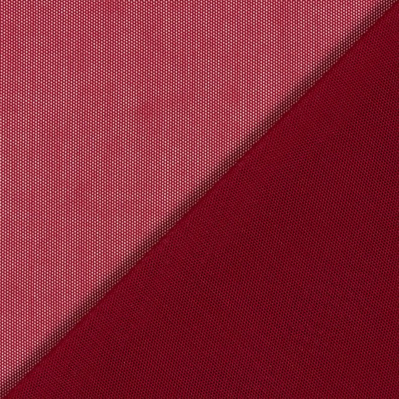funktionsmesh fin – bordeauxrött, image number 4