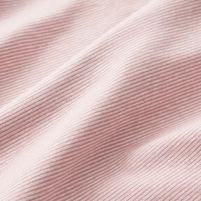 mudd- och tubtyger smala spiraler – gammalt rosa/yllevit, 