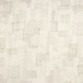 Gardintyg Linne-mix oregelbundna ränder  – mörkbeige/natur, 