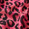 Viskos Voile lejon och blommor kantdesign Panel – pink/brandgul,  thumbnail number 7