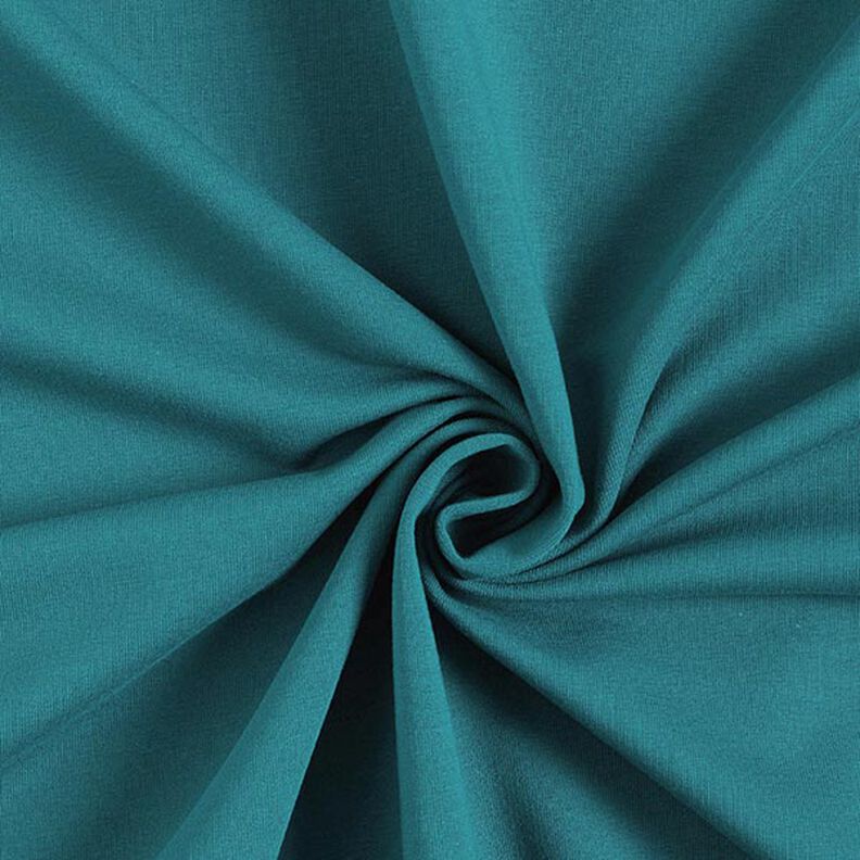 L&auml;tt french terry enf&auml;rgad &ndash; petrol,  image number 1