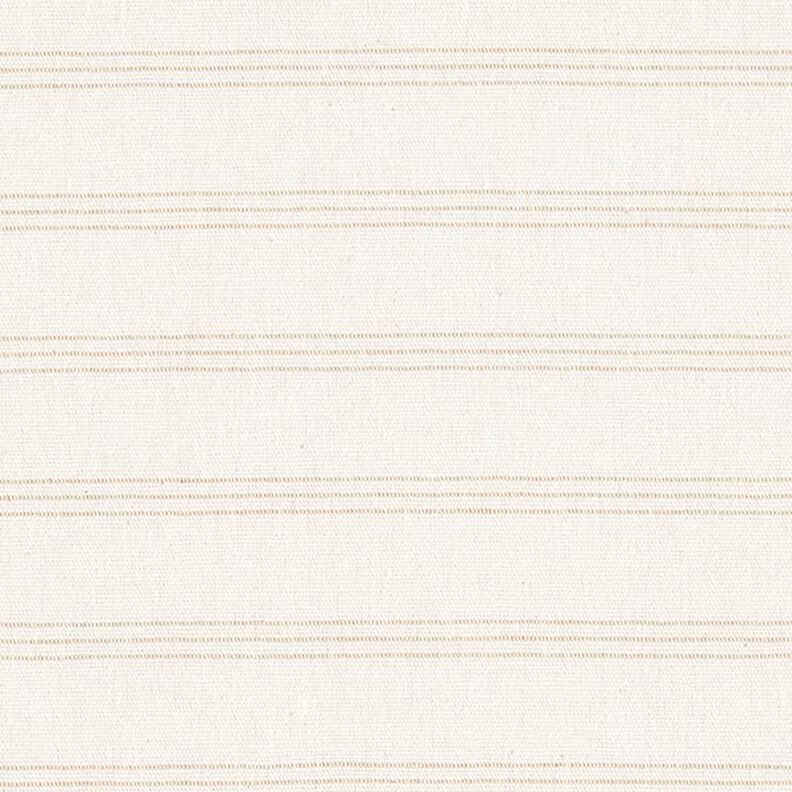 Dekorationstyg canvas återvunnet Tre ränder – beige,  image number 1