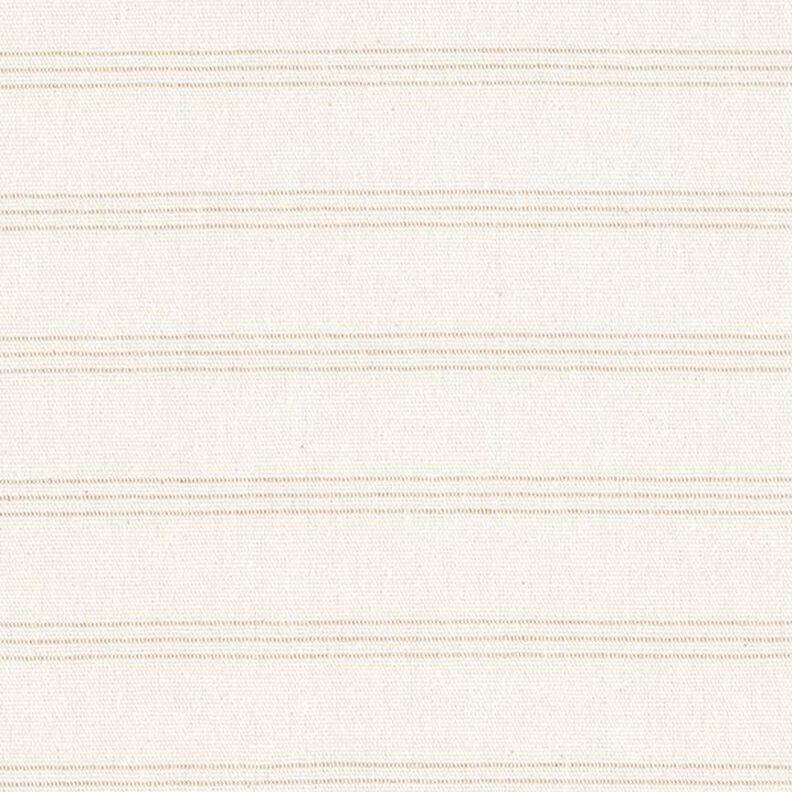 Dekorationstyg canvas återvunnet Tre ränder – beige,  image number 1