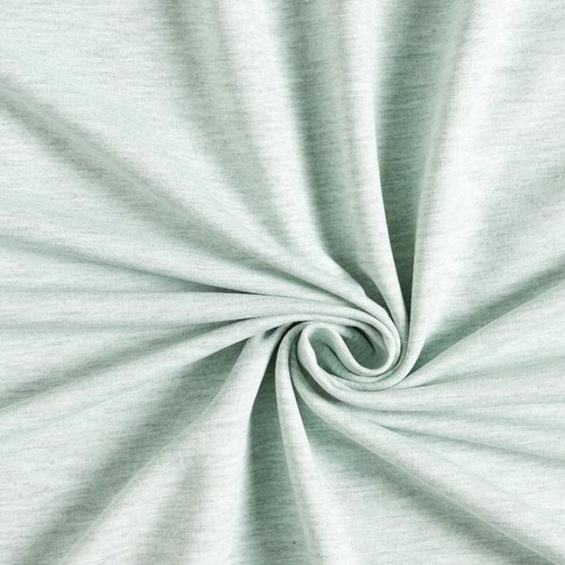 Fin, fransk frotté Melange – mint/grått, image number 1