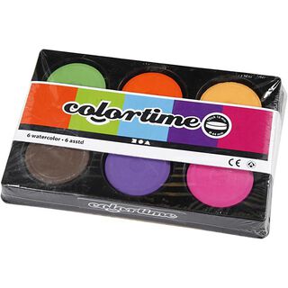 Vattenfärger, set - ytterligare färger, 