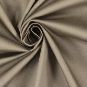 Bomullssatin stretch – mörkbeige, 