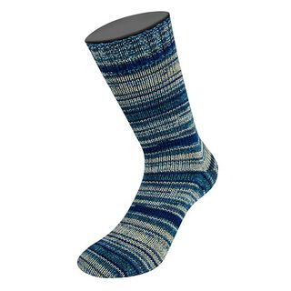 Meilenweit 100 Denim Mix Blue, 100g | Lana Grossa – mörkgrå/jeansblå, 