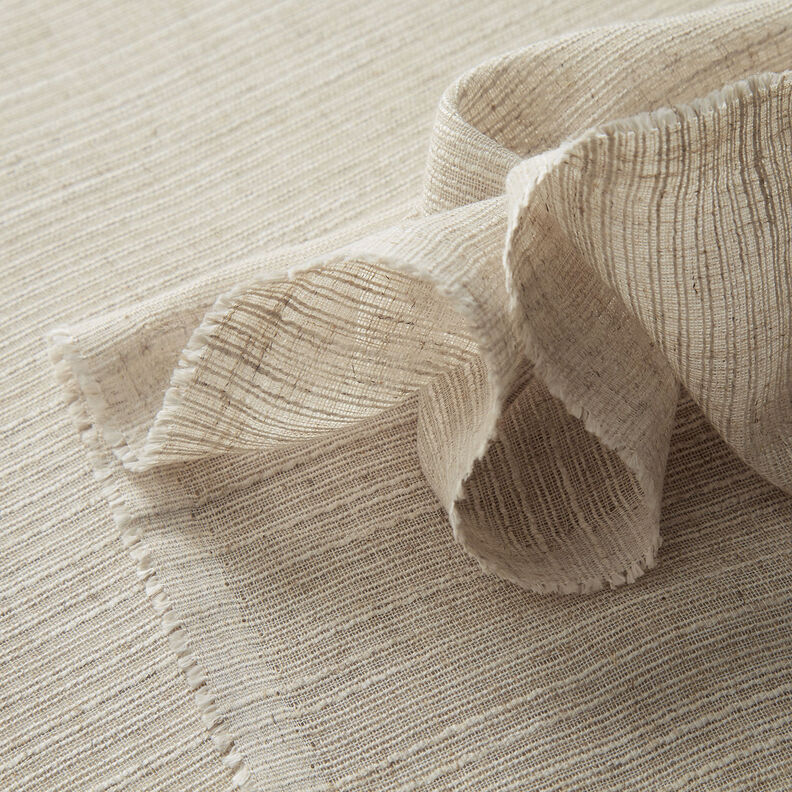 Gardintyg vävda ränder 300 cm – mandel,  image number 3