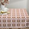 Dekorationstyg Canvas Broderi-look stor – pastellviolett/ljusbeige,  thumbnail number 7