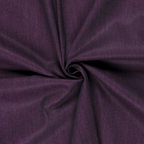 Denim/bomullsmix melange – aubergine, 
