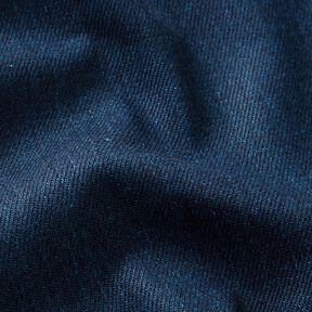 Denim/bomullsmix melange – havsblå, 