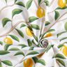 Behandlad bomull Målade citroner – vit/citrongul,  thumbnail number 4